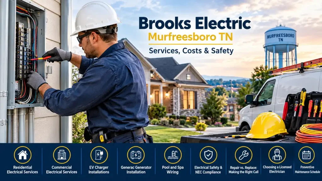 Brooks Electric Murfreesboro TN: Services, Costs & Safety